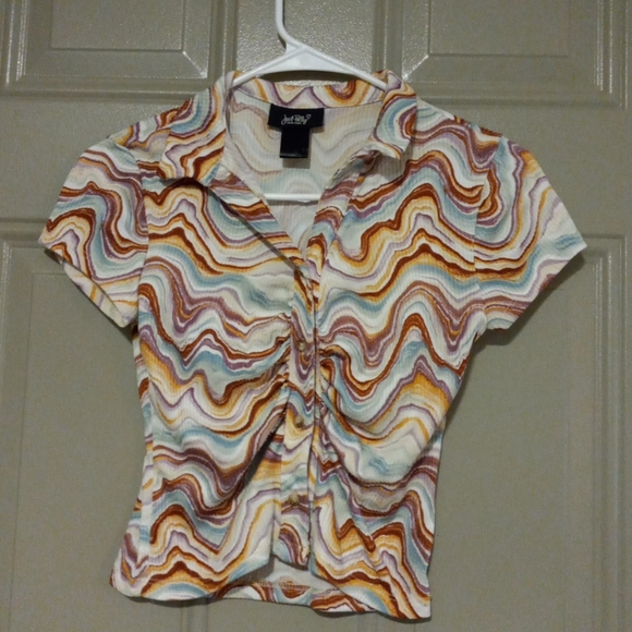 Just poly crop junior t-shirt size S - Picture 1 of 11